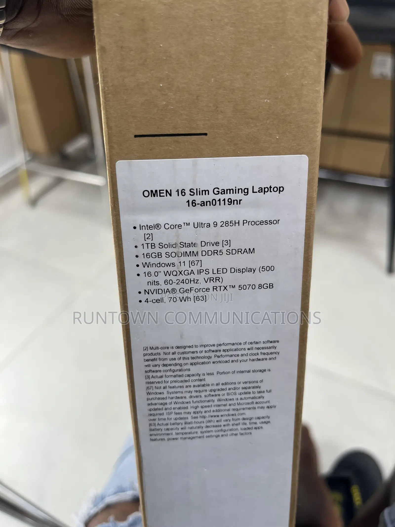 New Laptop HP Omen 16 16GB Intel Core Ultra 9 SSD 1T