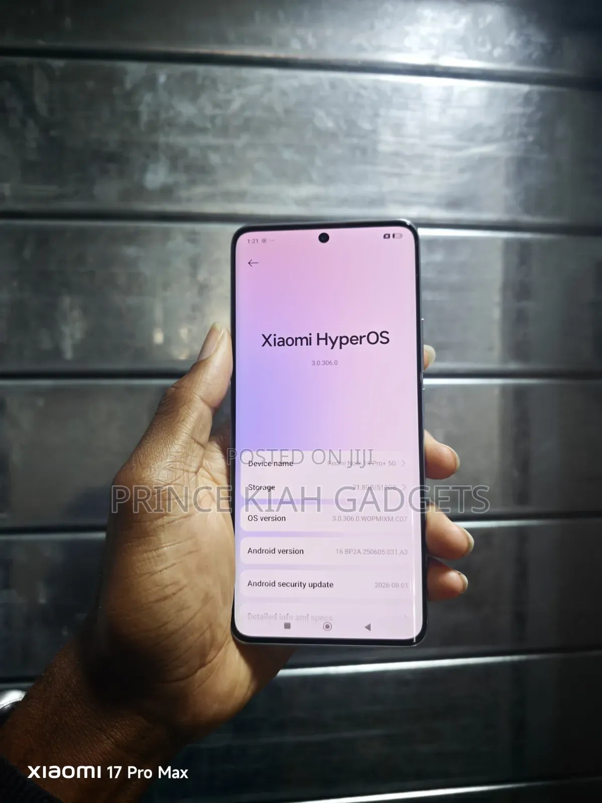 Xiaomi Redmi Note 14 Pro+ 5G 512 GB Green