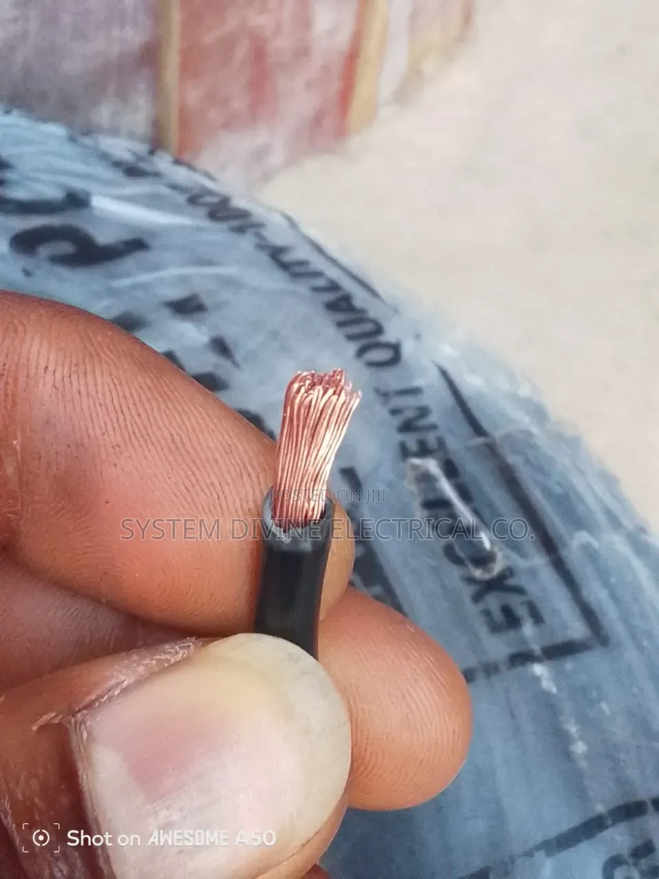 6mm Single Red and Black Is Available