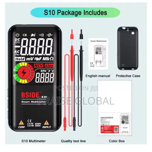 BSIDE Smart Digital Multimeter S20 Profesional 9999 Multitester DC AC