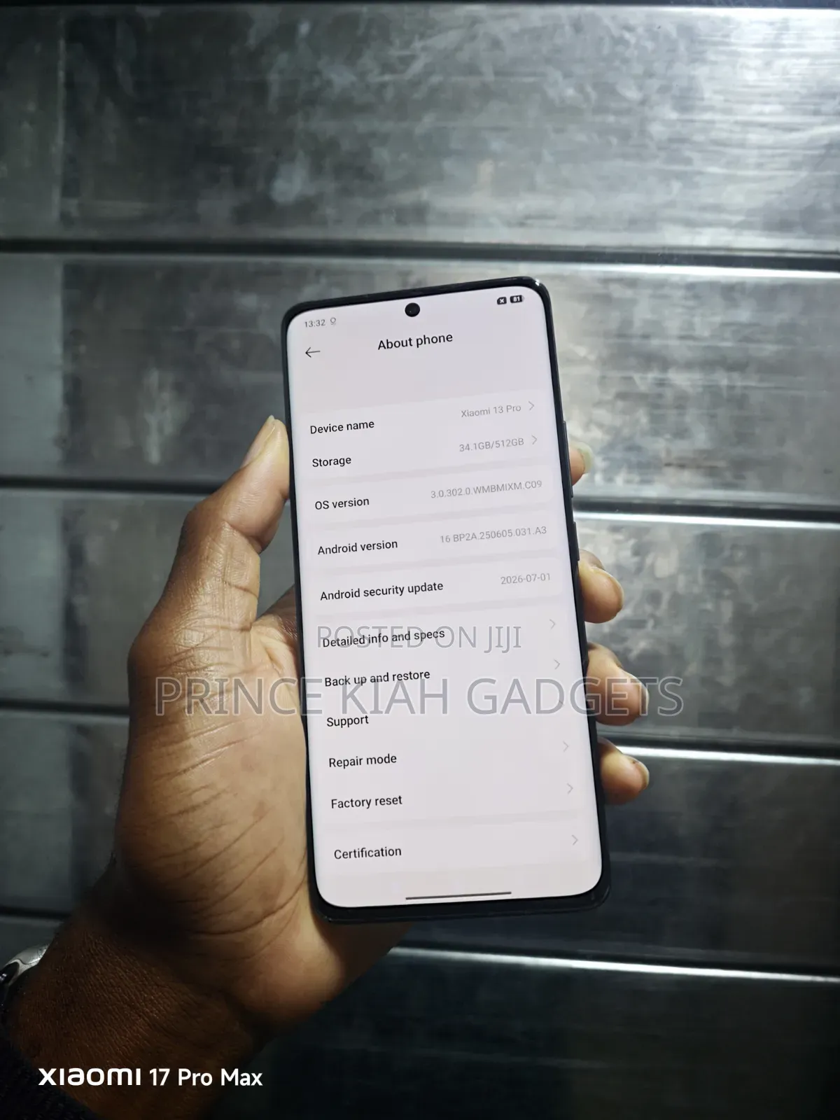 Xiaomi 13 Pro 512 GB Black