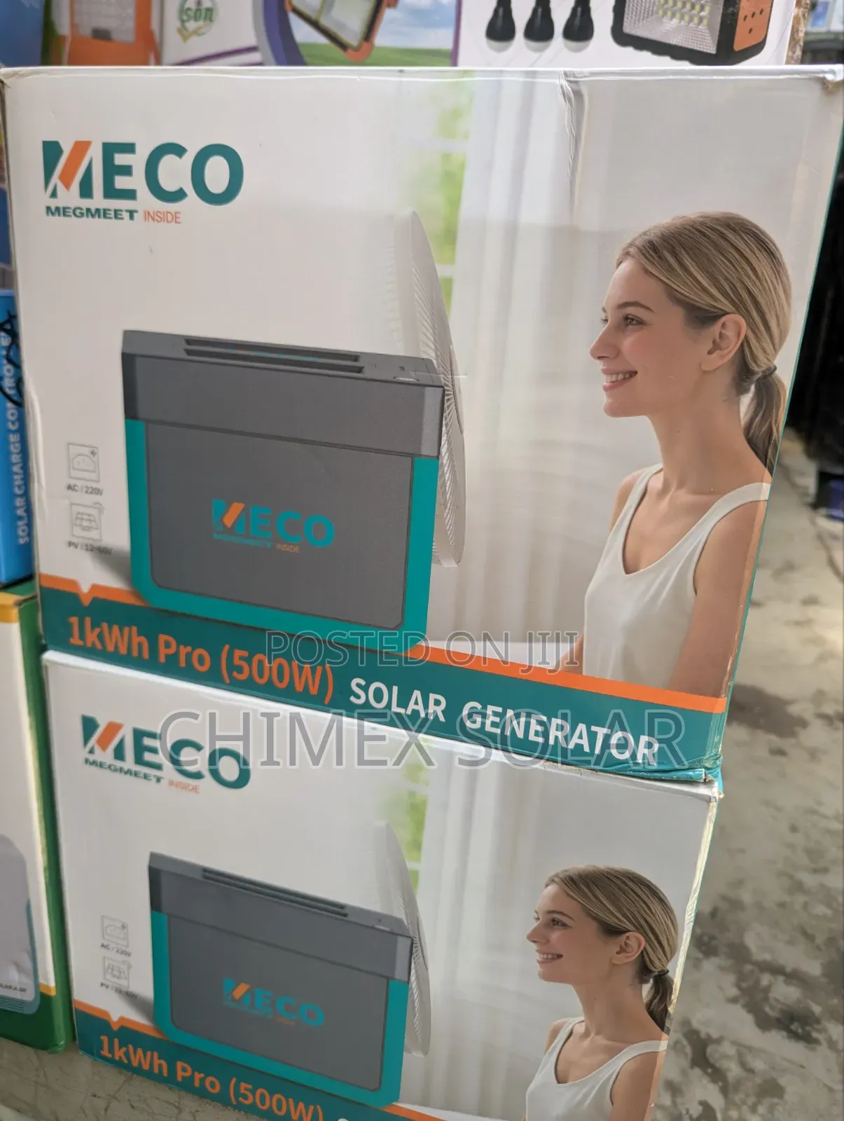 1kwh--500w Pro MECO Solar Generator