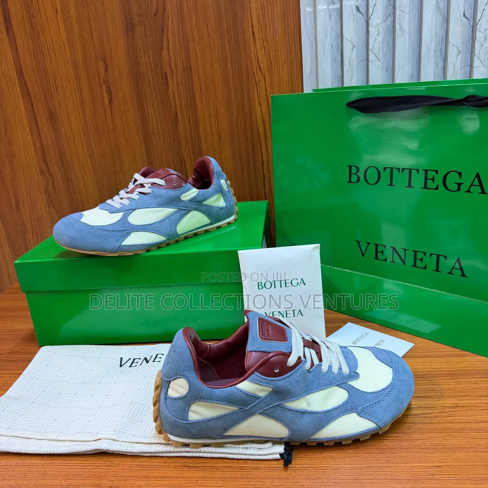 Luxury Update  Bottega Veneta Orbit Flash Sneakers.
