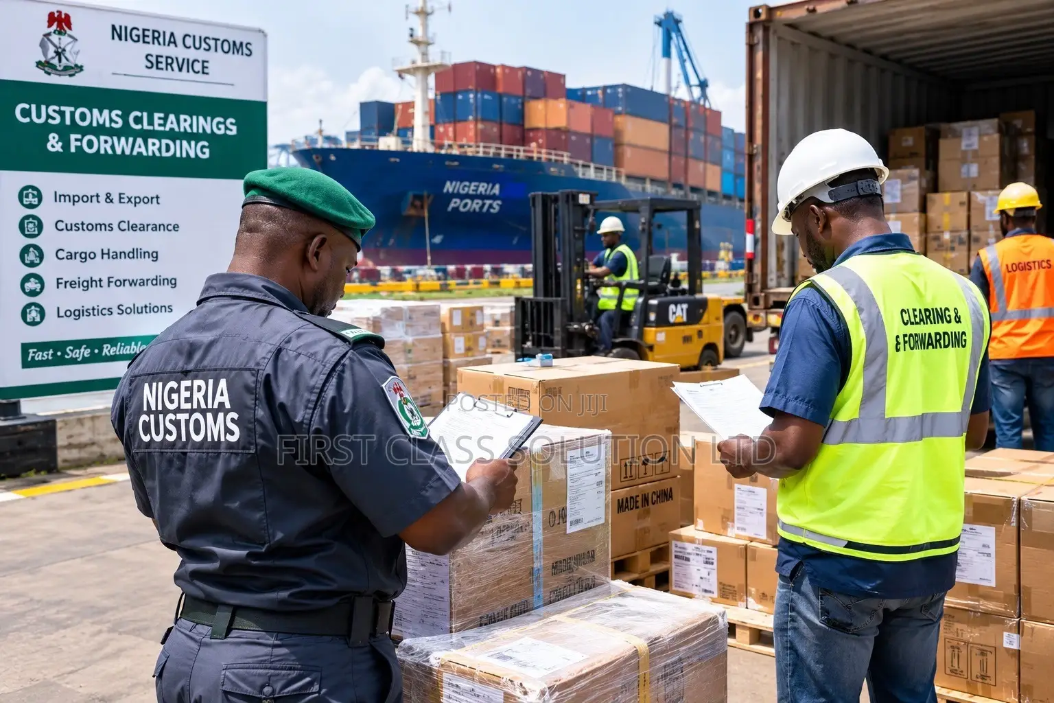 Cargo Handling, Clearing and Forwarding,Import and Export
