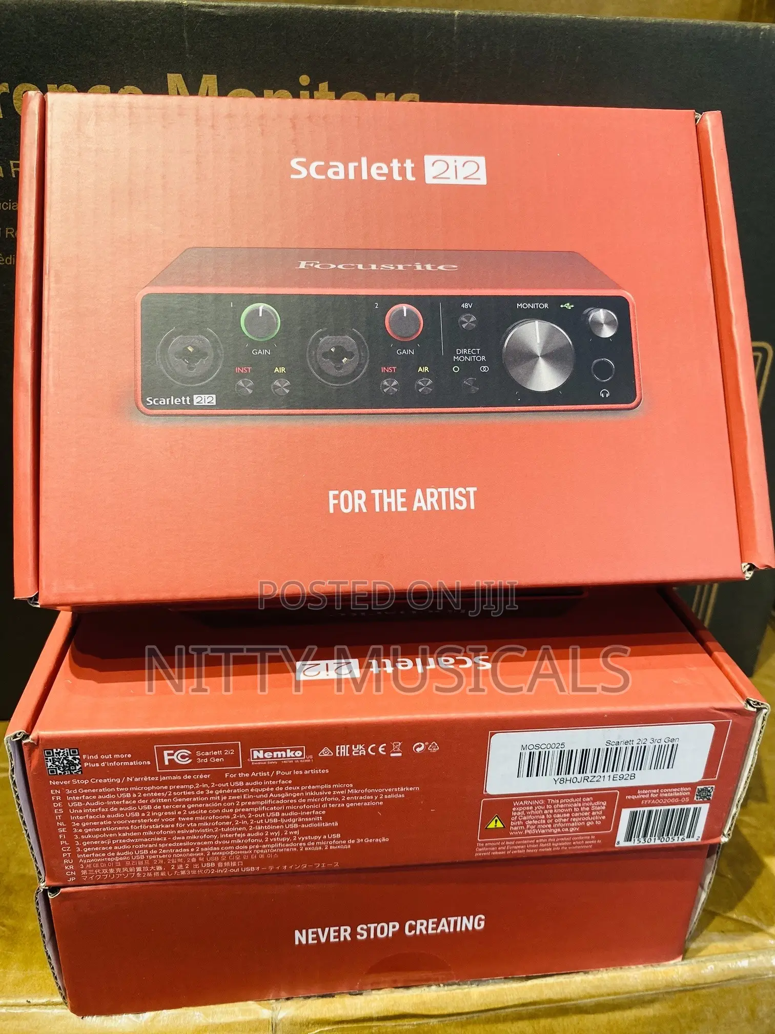 Focusrite Scarlett 2i2 3rd Generation