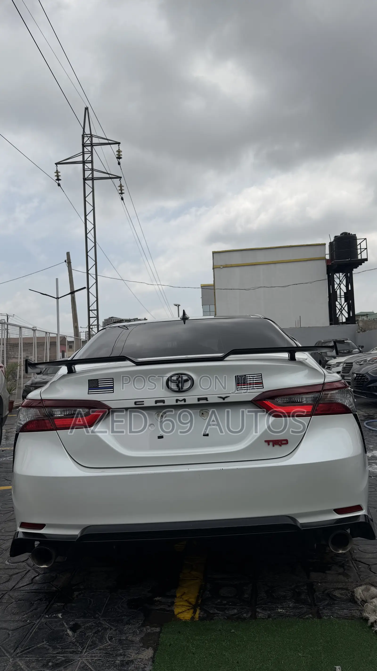 Toyota Camry TRD V6 2021 White