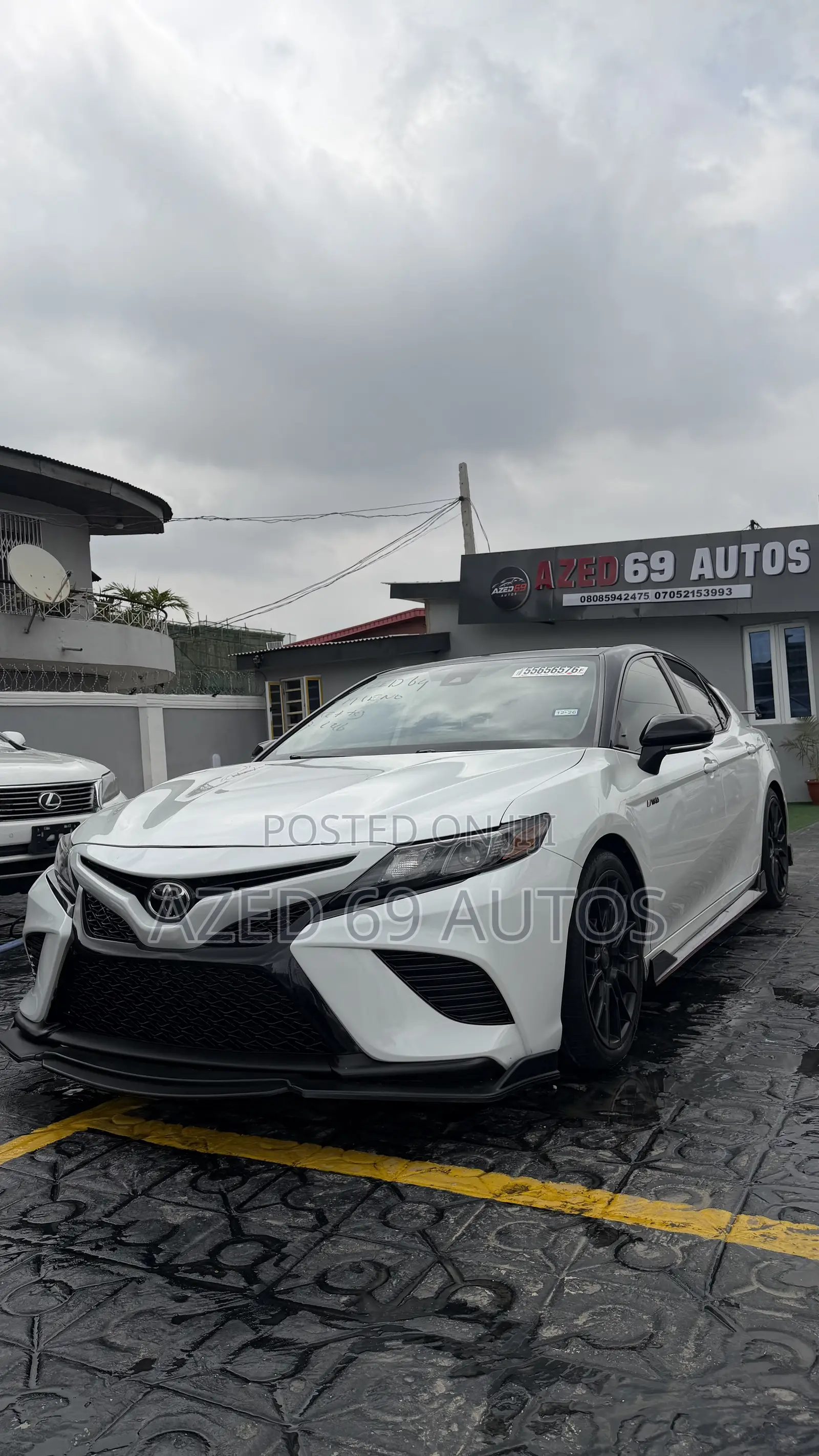 Toyota Camry TRD V6 2021 White