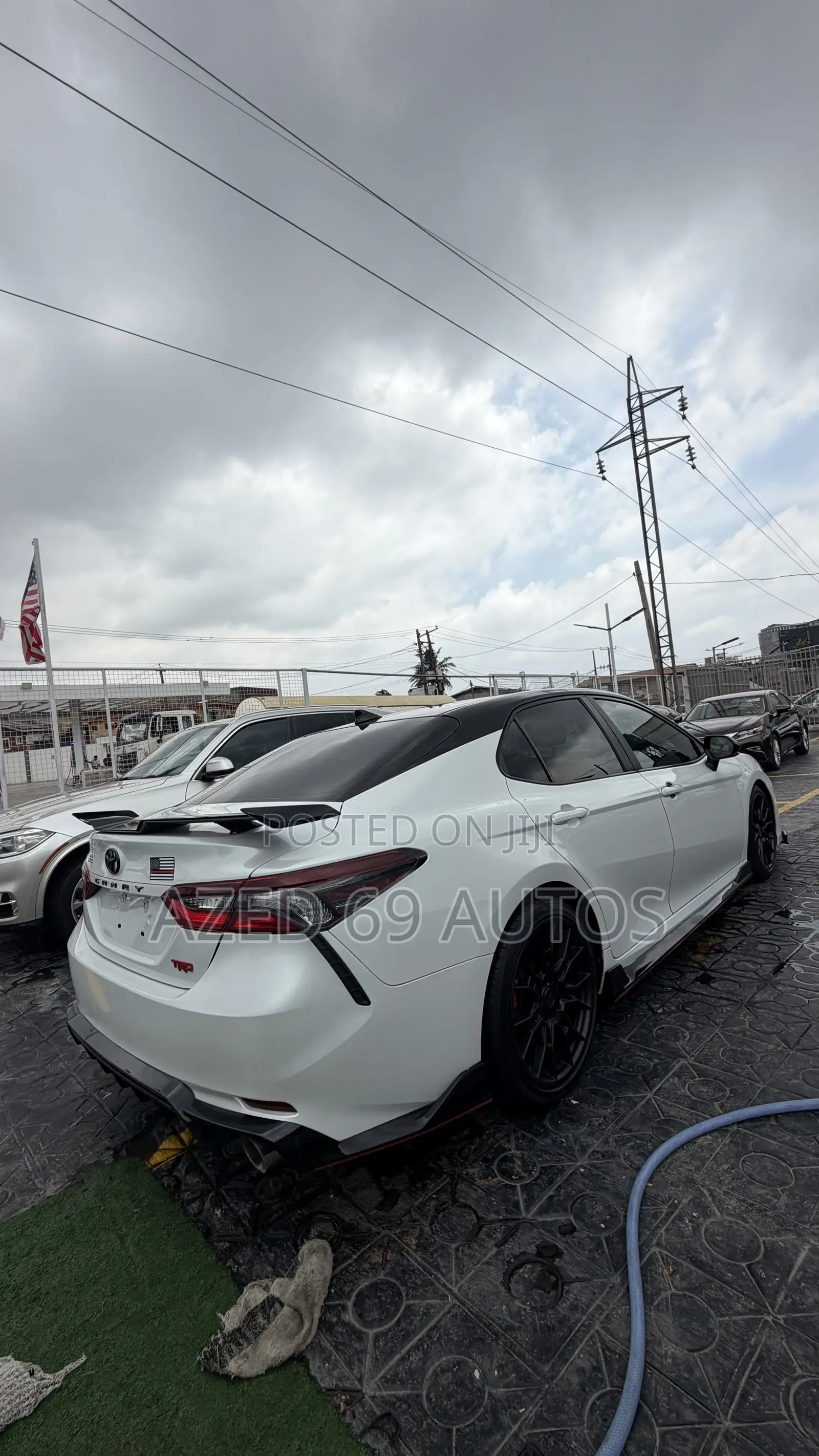 Toyota Camry TRD V6 2021 White