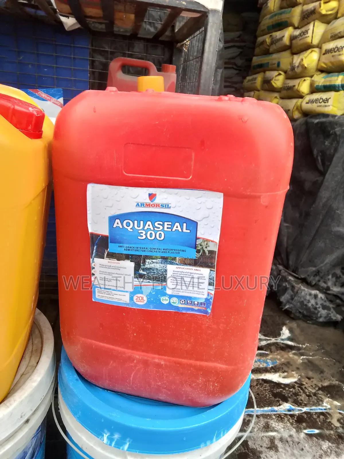 Armorsil Aquaseal 300 Liquid Waterproofing Admixture (20 Liters)