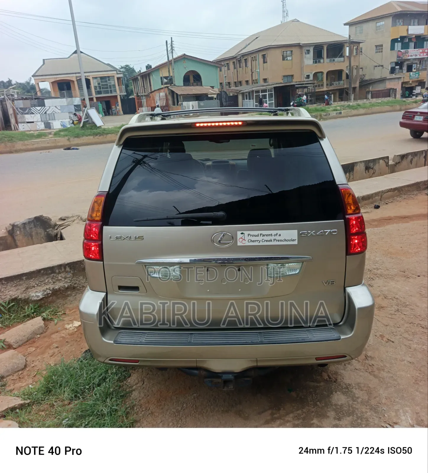 Lexus GX 470 Sport Utility 2005 Gold