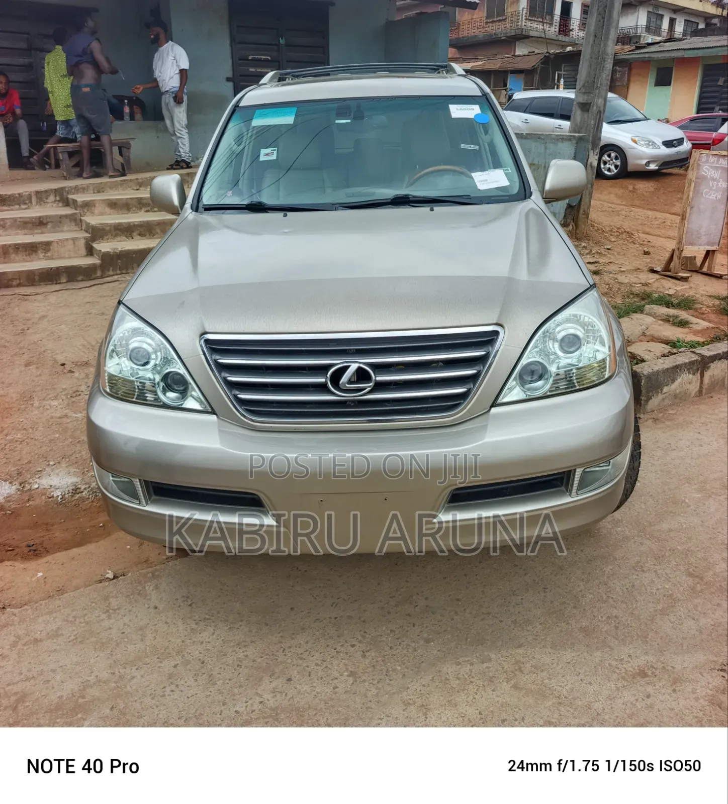 Lexus GX 470 Sport Utility 2005 Gold