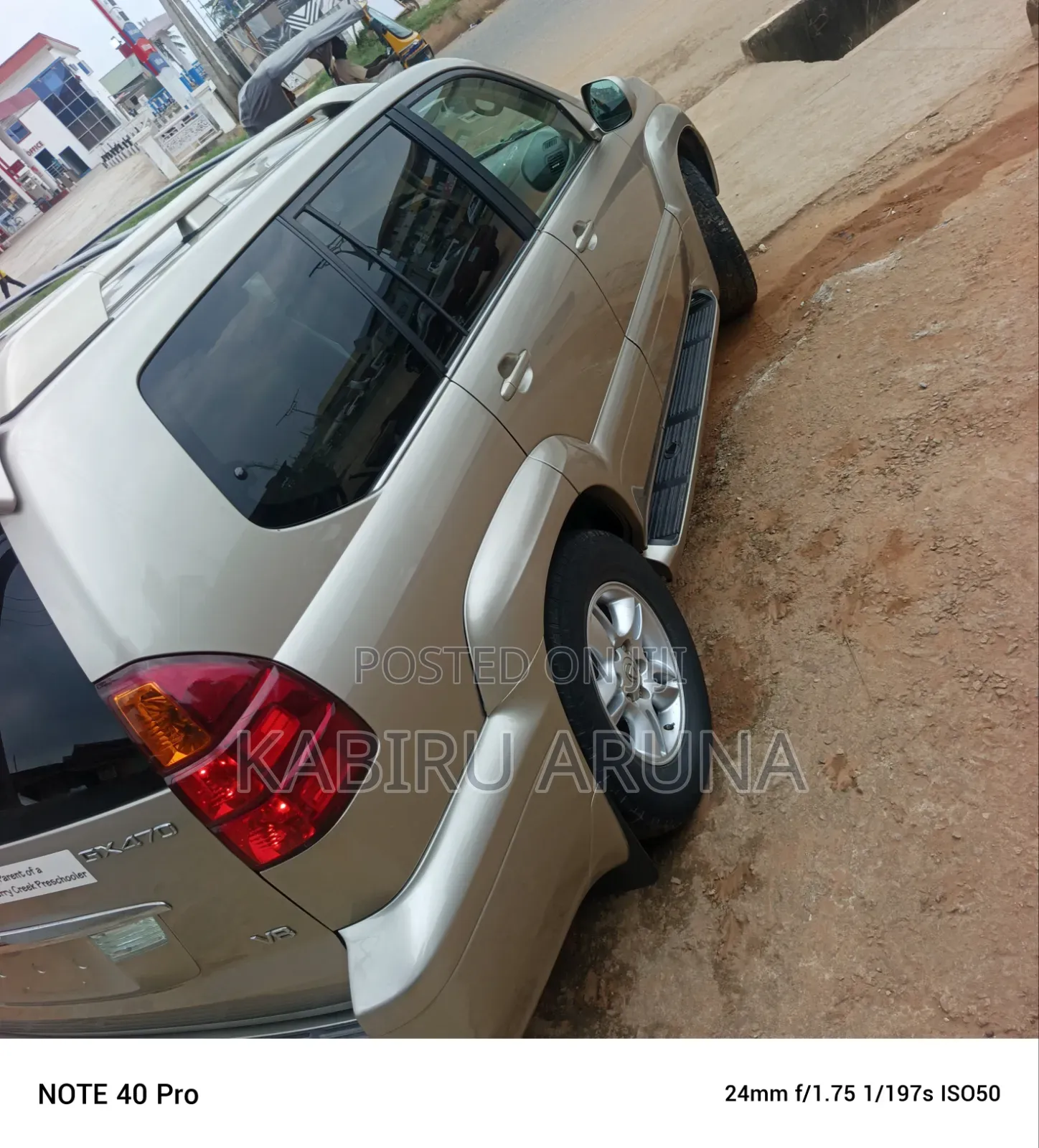 Lexus GX 470 Sport Utility 2005 Gold