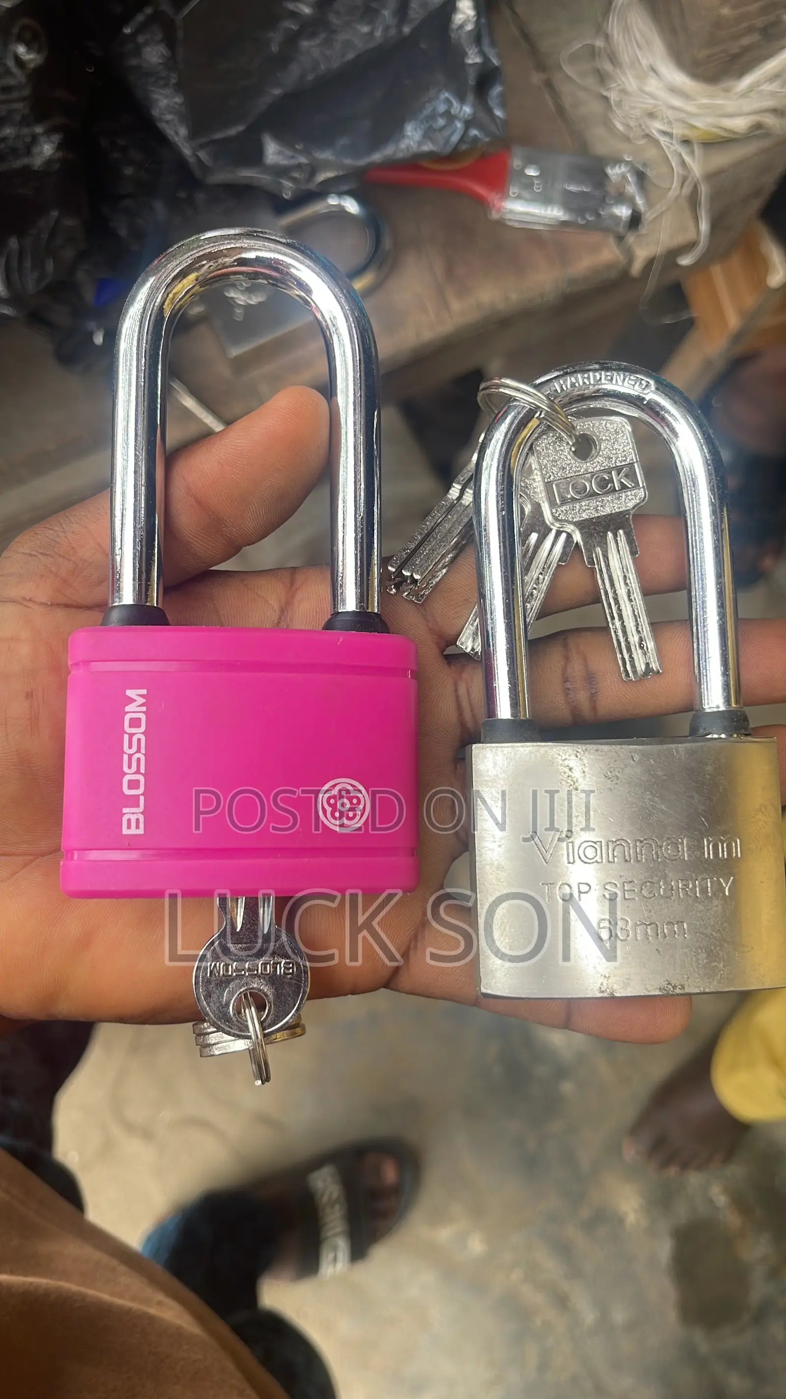 63” Blossoms Padlocks