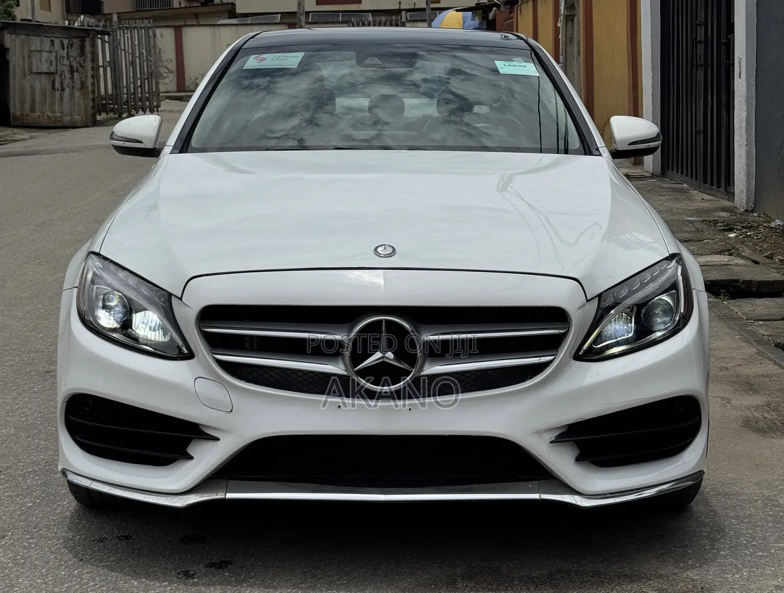 Mercedes-Benz C300 Luxury 4Matic Sedan AWD (2.0L 4cyl 7A) 2016 White