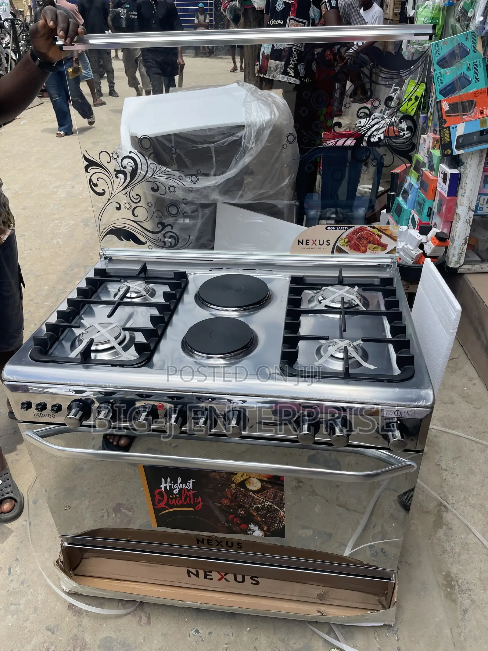 6 Burner Nexus Standing Gas Cooker