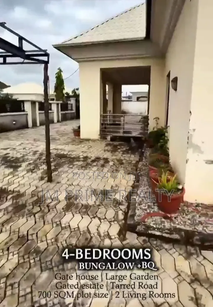 Furnished 4bdrm Bungalow in Estate, Jabi for sale
