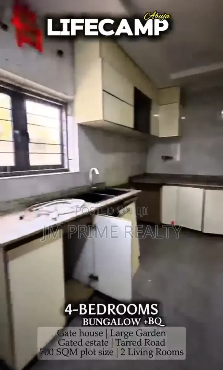 Furnished 4bdrm Bungalow in Estate, Jabi for sale