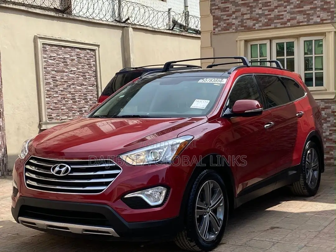 Hyundai Santa Fe Limited 4dr SUV (3.3L 6cyl 6A) 2014 Red