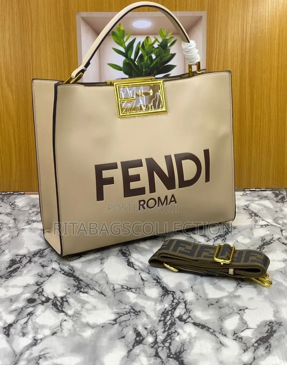 Fendi Roma Top-Handle Bag