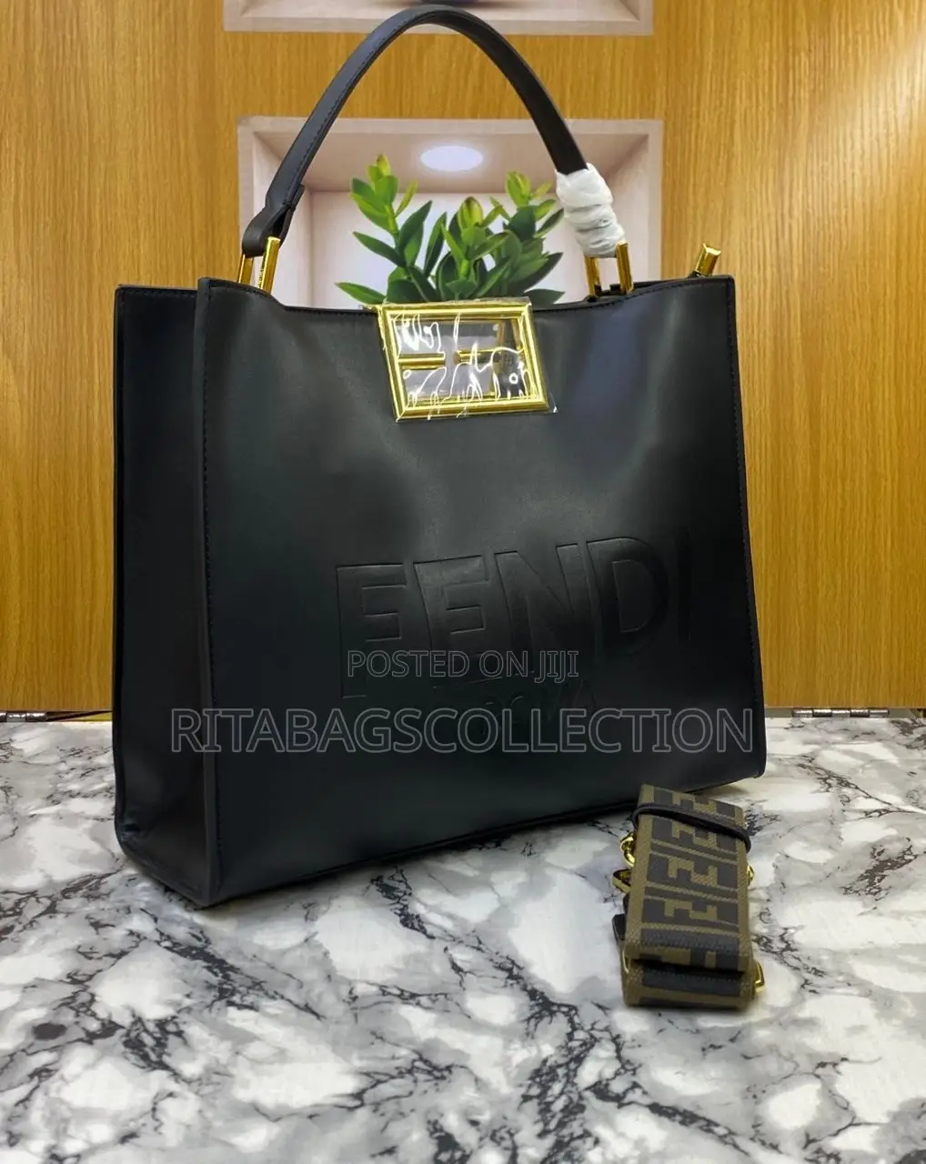 Fendi Roma Top-Handle Bag