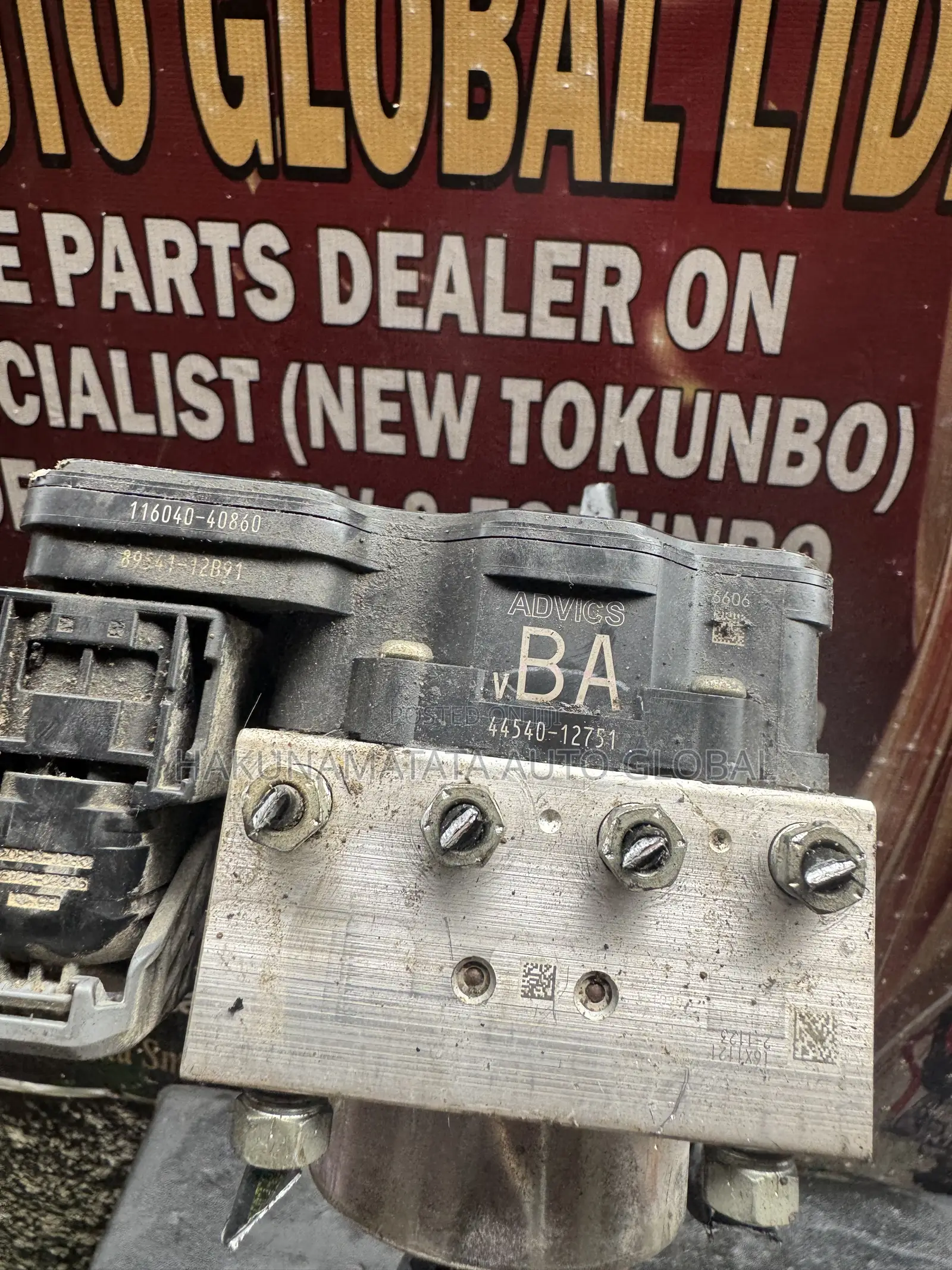 Toyota Corolla 2017–2018 Clean Tokunbo ABS Module