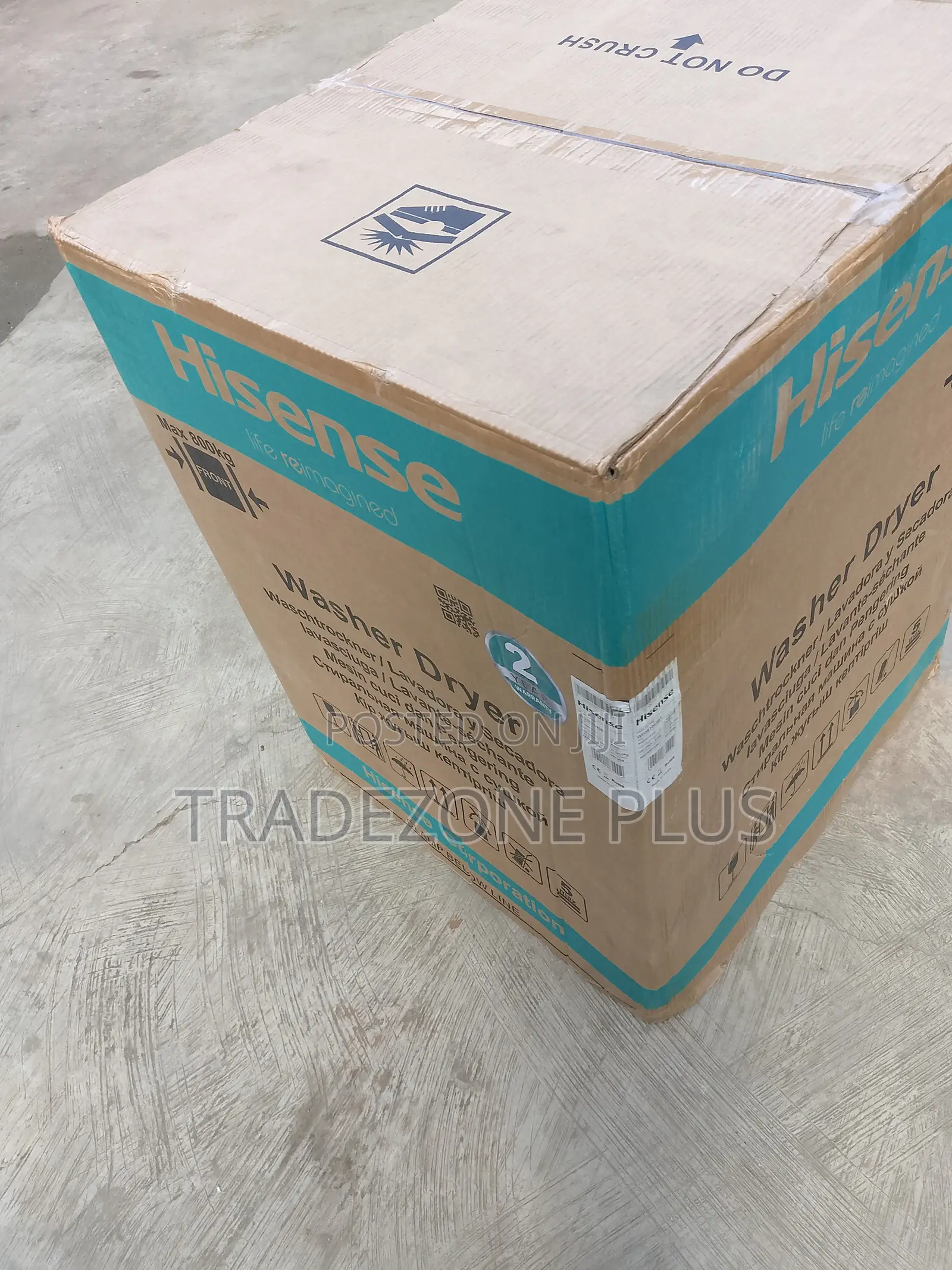 Hisense 10.5KG Wash 6KG Dry Automatic Home Washer