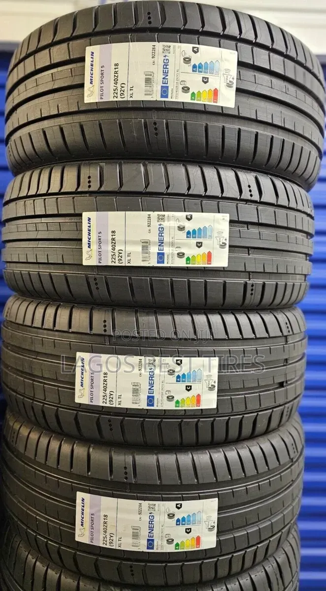 Brand New Michelin Pilot Sport 5 Tyres (225/40zr18 92Y XL TL)