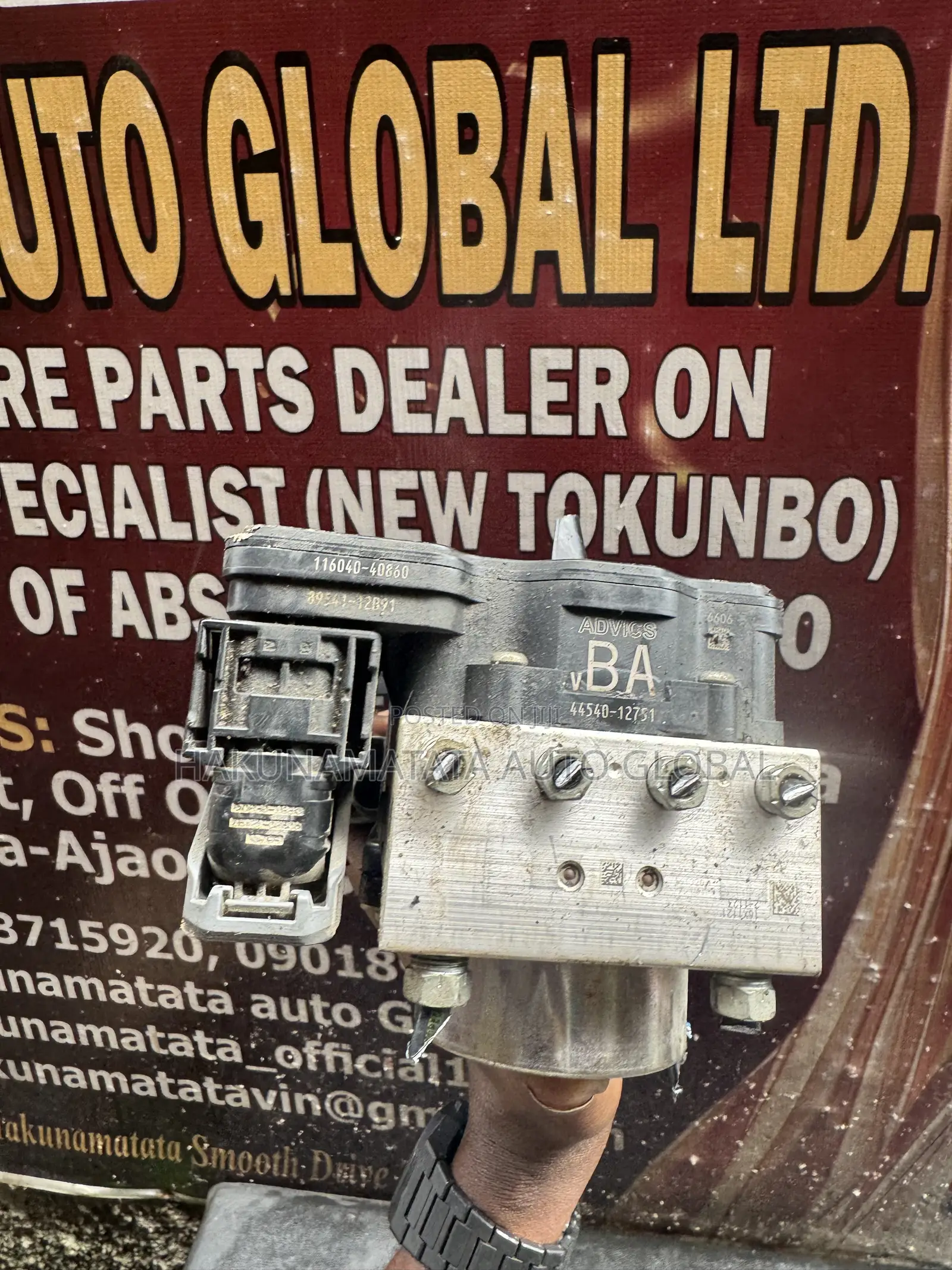 Toyota Corolla 2017–2018 Tokunbo ABS Pump Available