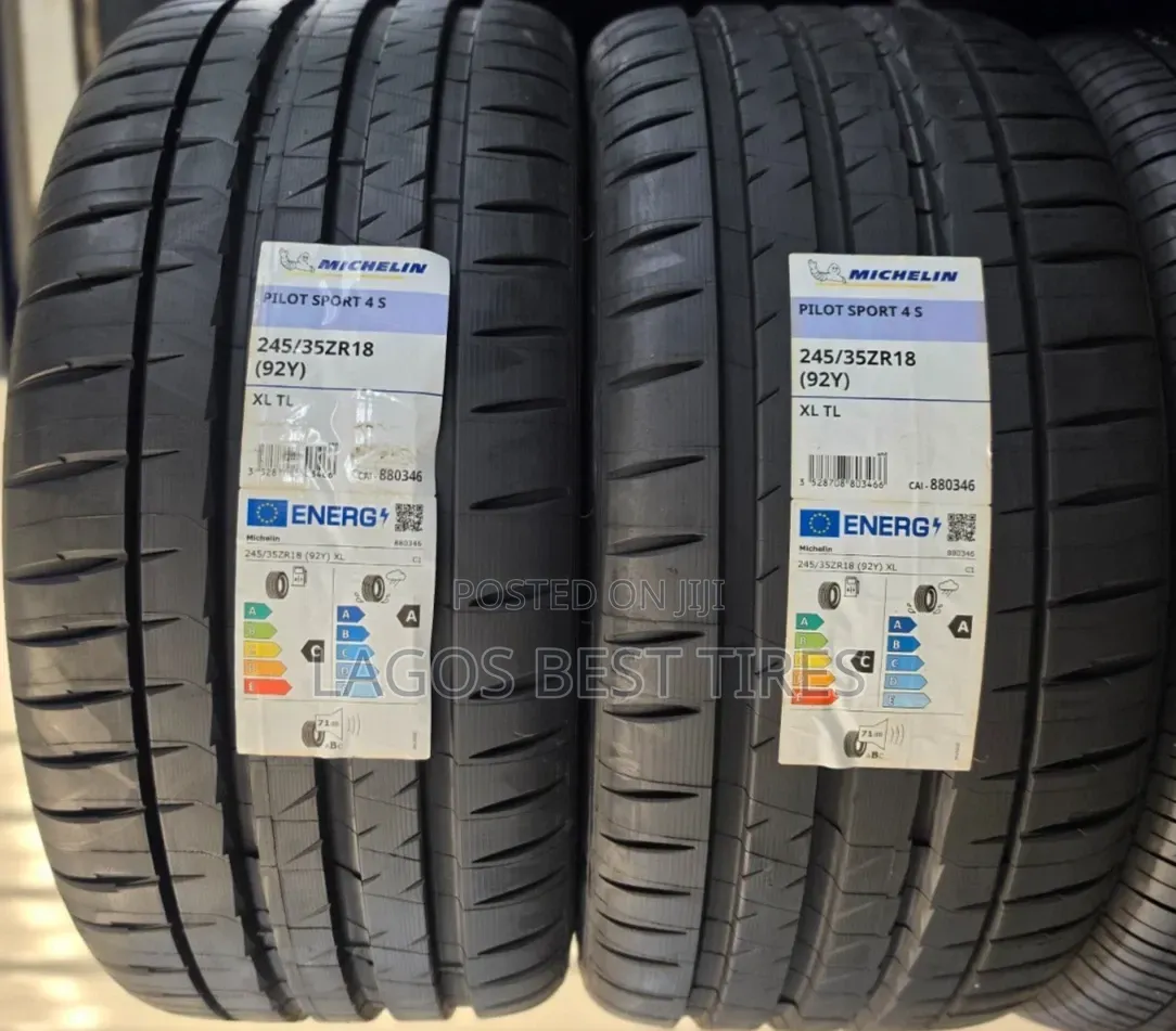 Brand New Michelin Pilot Sport 4 S Tyres (245/35zr18 92Y XL TL)