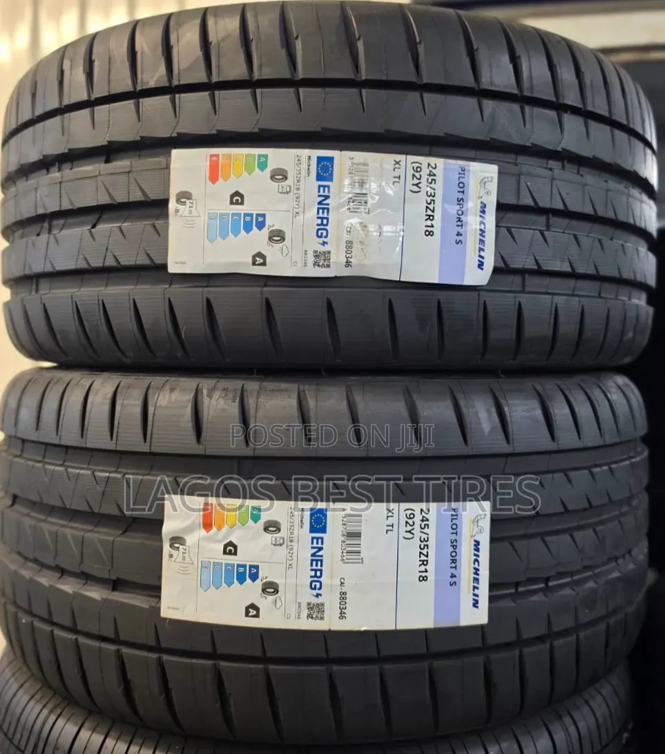Brand New Michelin Pilot Sport 4 S Tyres (245/35zr18 92Y XL TL)