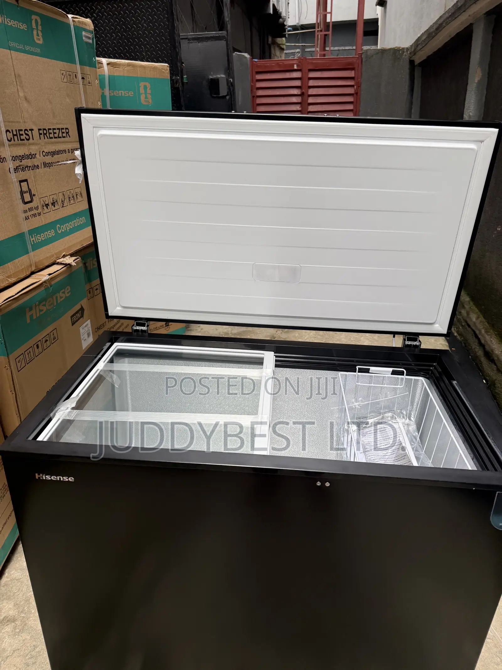 Hisense Freezer 320sh 240l Black With Glass