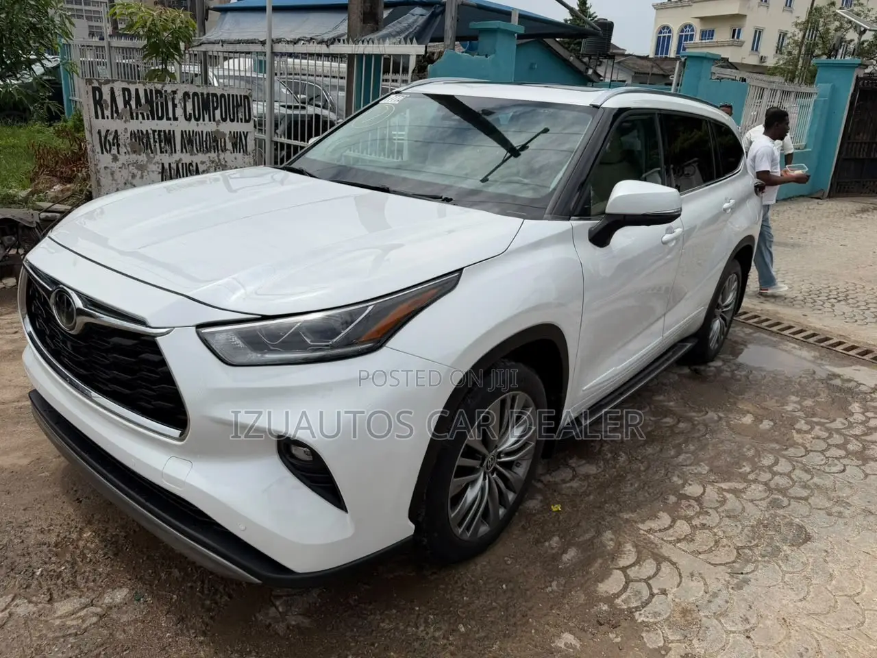 Toyota Highlander Platinum 2022 White