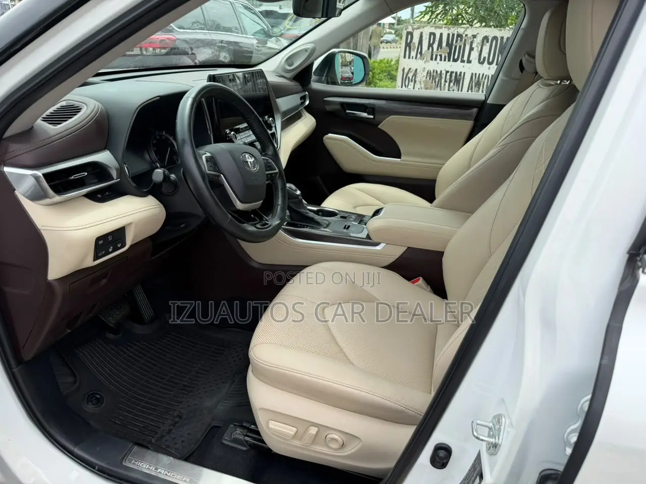 Toyota Highlander Platinum 2022 White