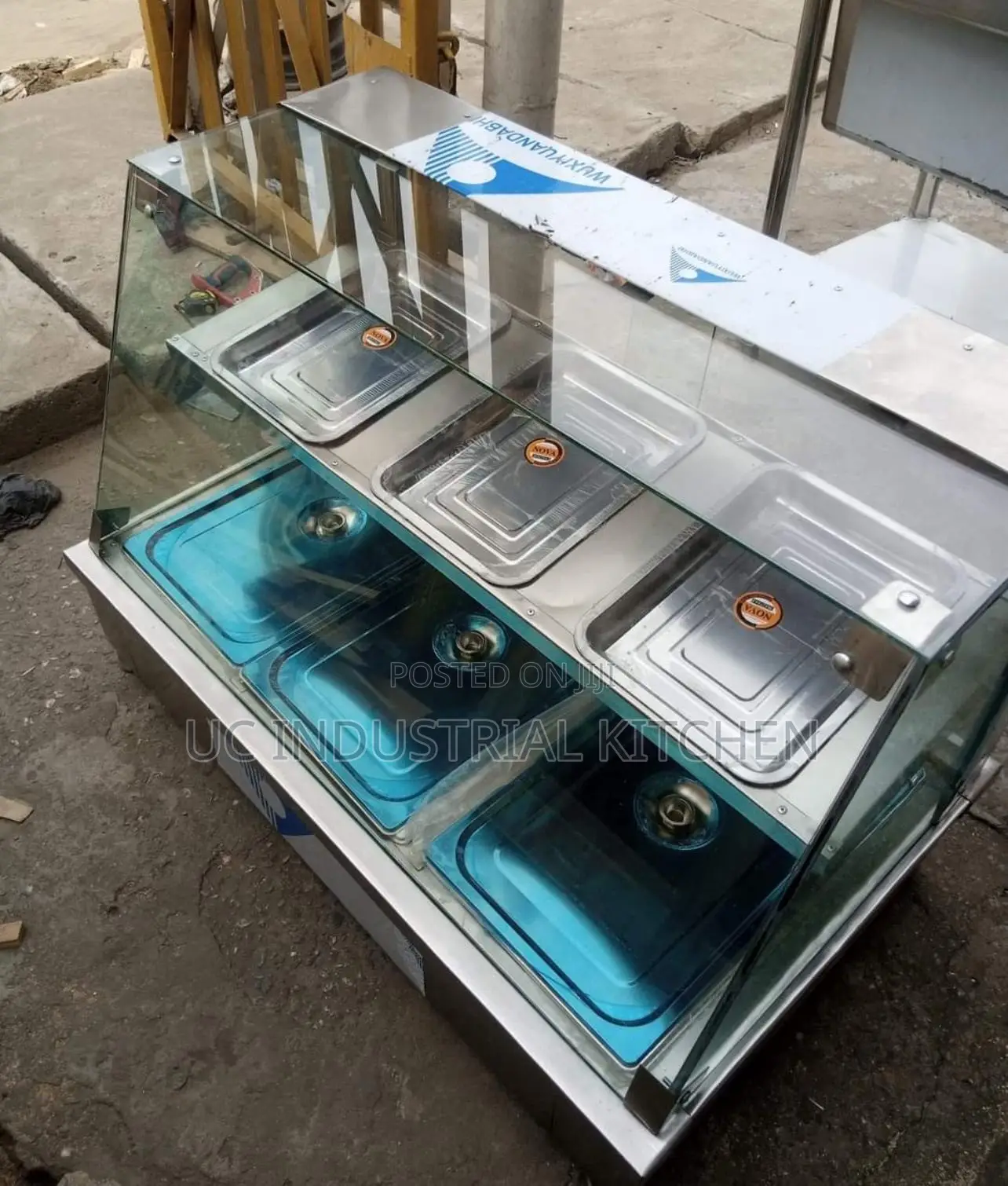 Three Plates Food Warmer/ Bain Marie