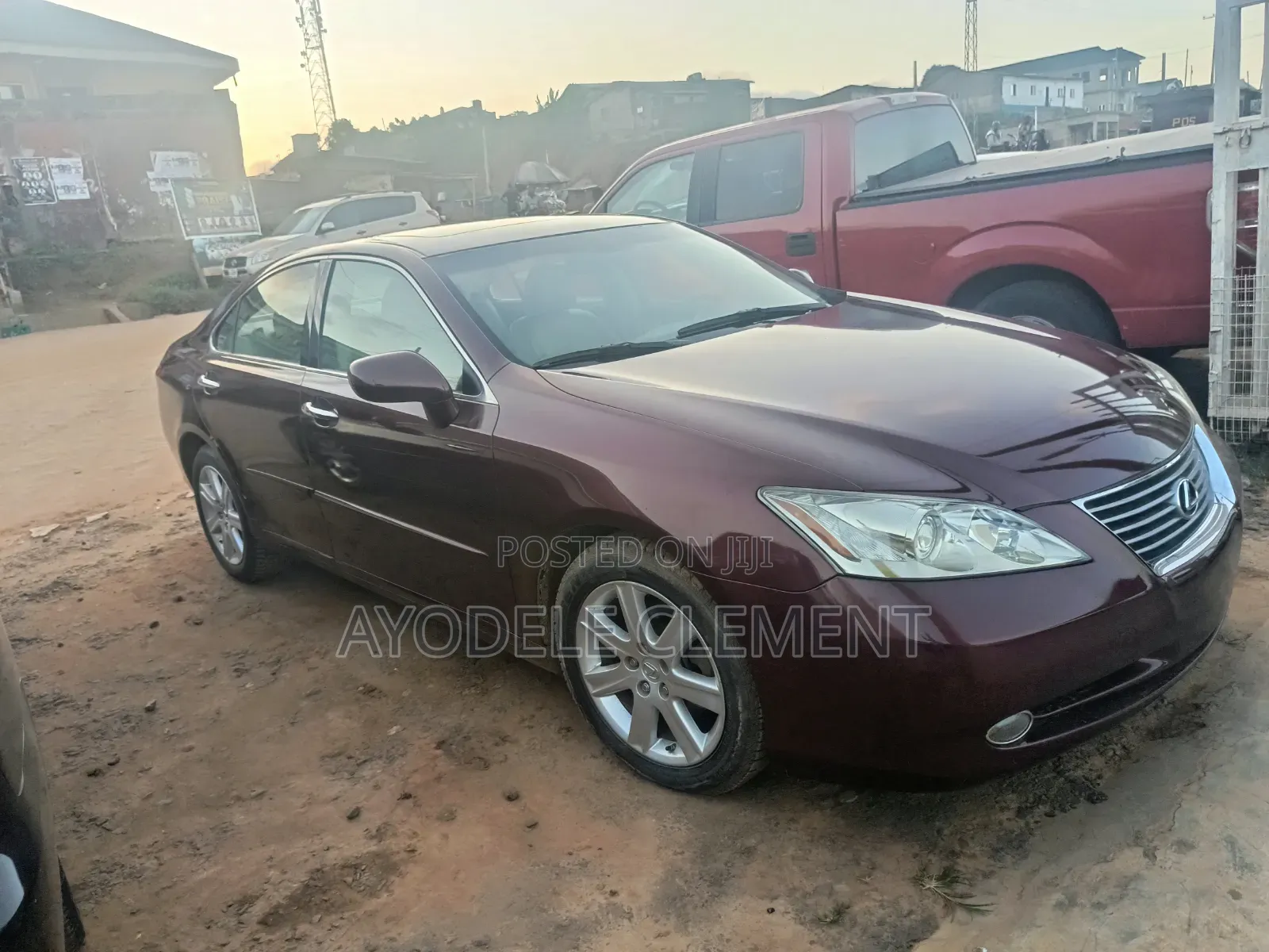 Lexus ES 350 2008 Red