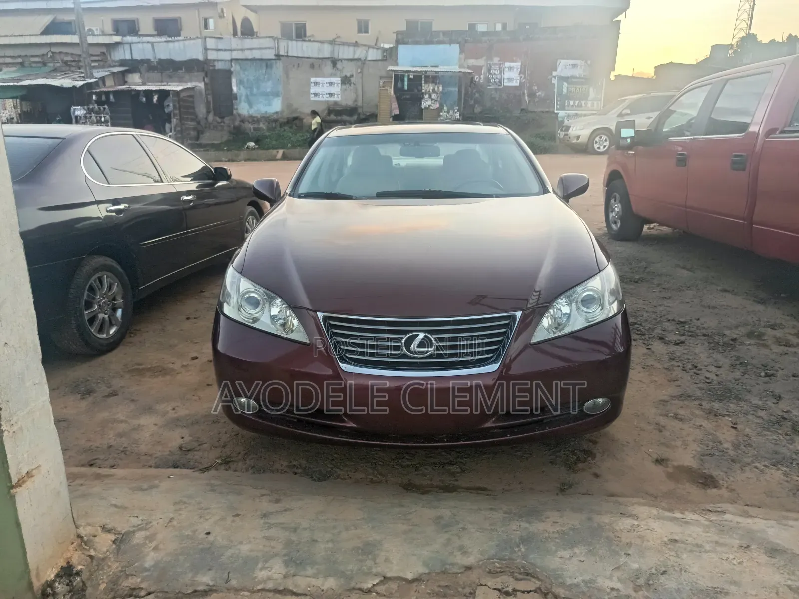 Lexus ES 350 2008 Red
