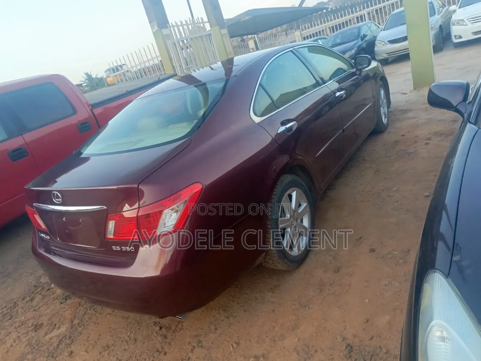 Lexus ES 350 2008 Red