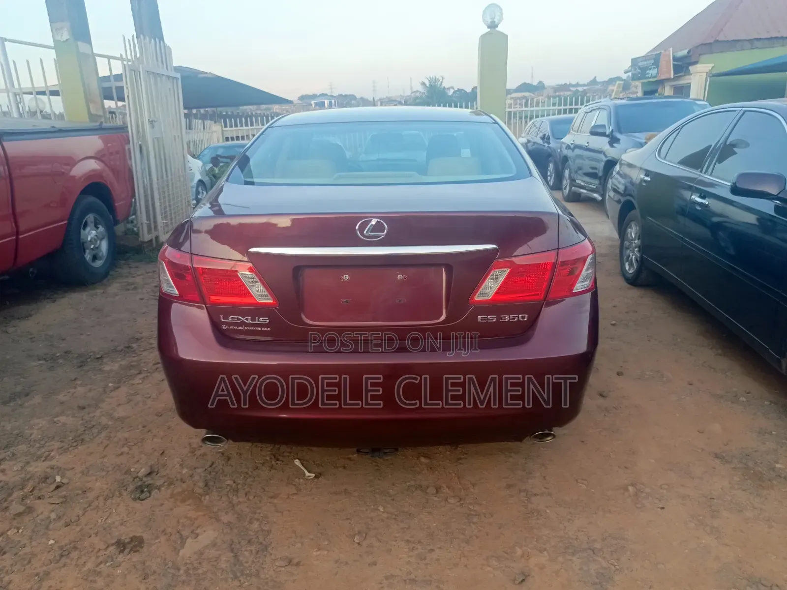Lexus ES 350 2008 Red