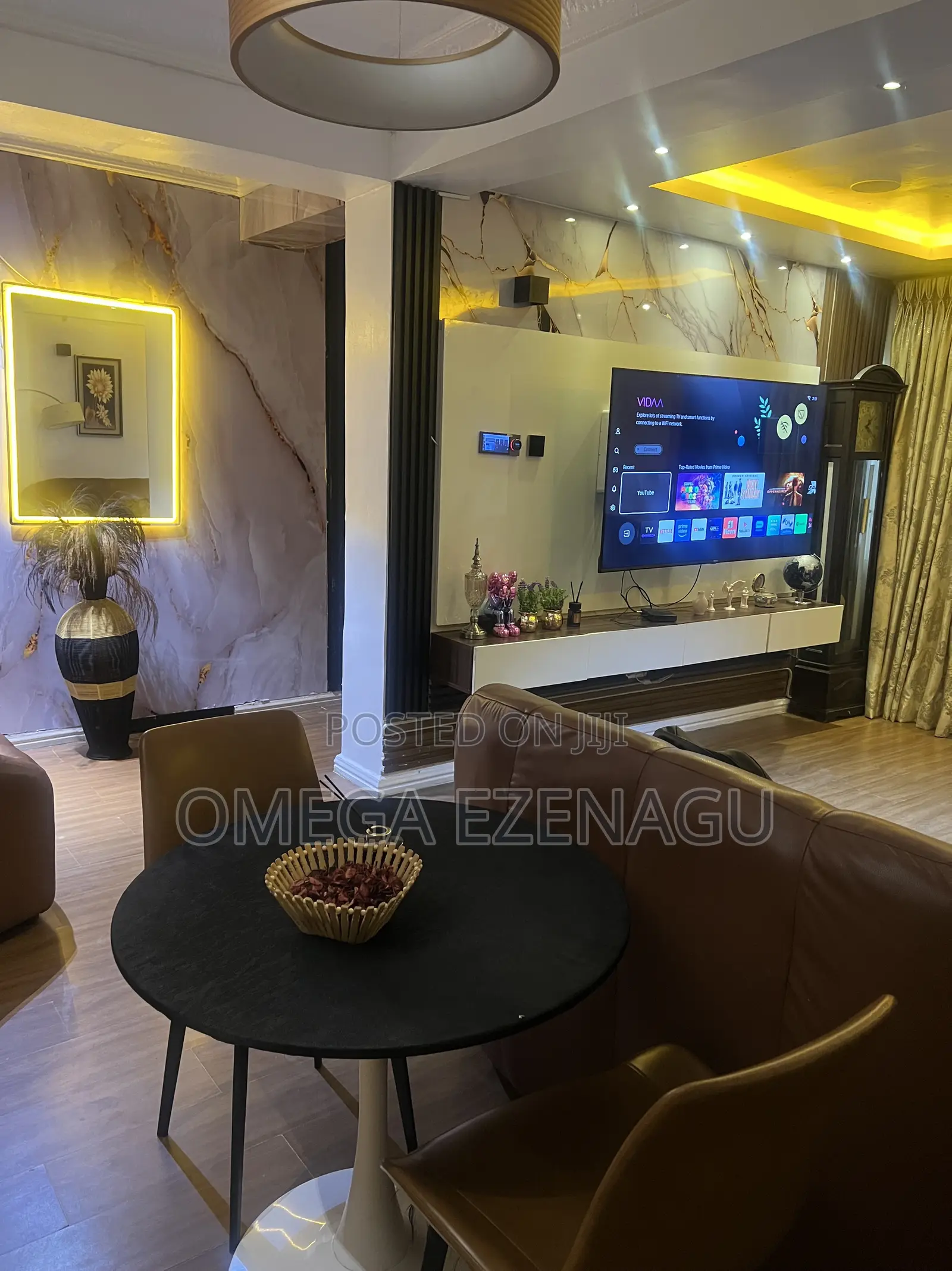 Furnished 2bdrm Apartment in Wuse 2 for rent