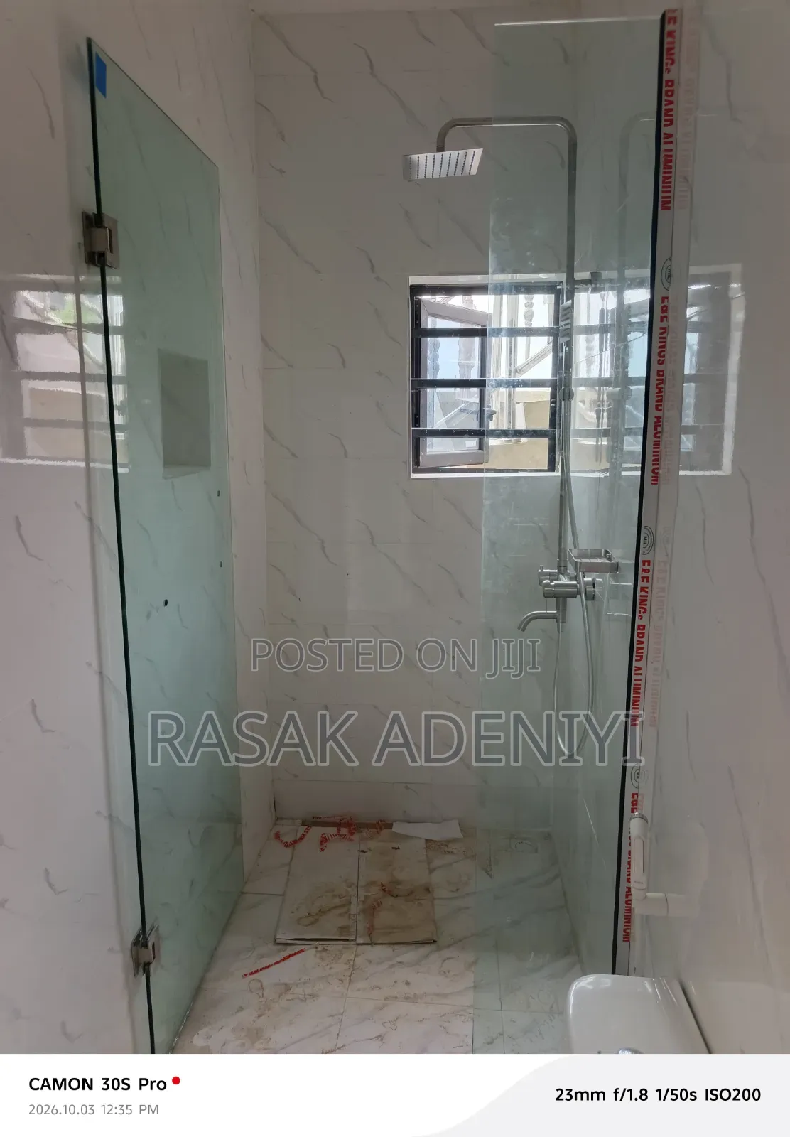 Shower Hinge Door