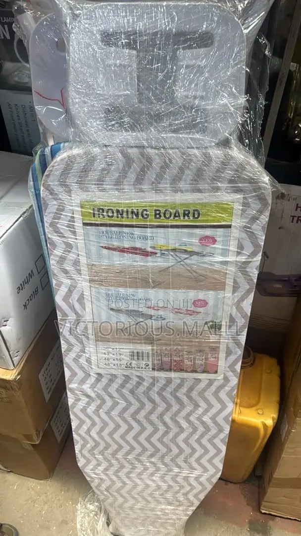 48by15 Foldable Adjustable Ironing Board With Iron Rest( Big Size)
