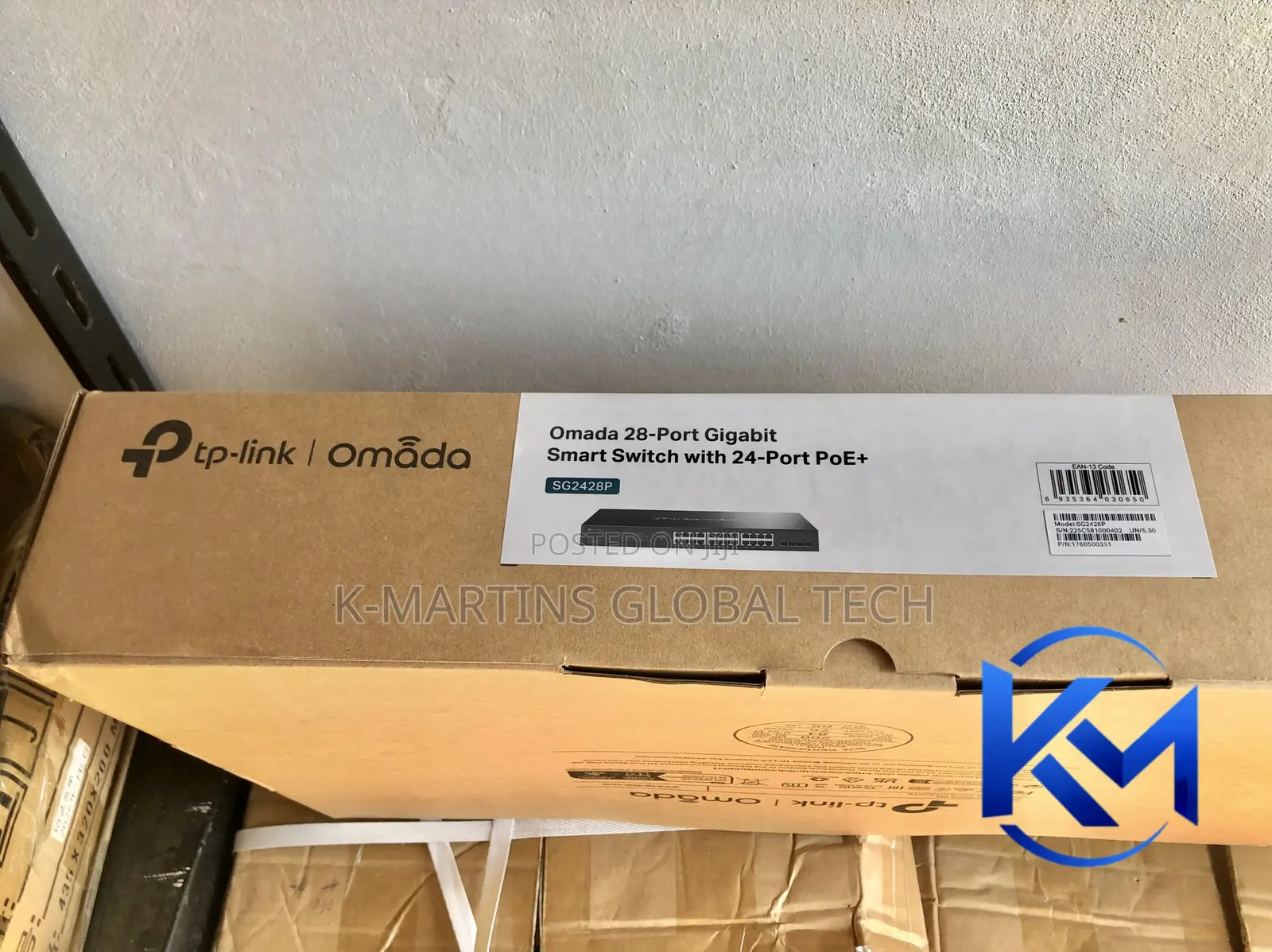 TP-Link SG2428P 24-Port Gigabit PoE+ Managed Switch