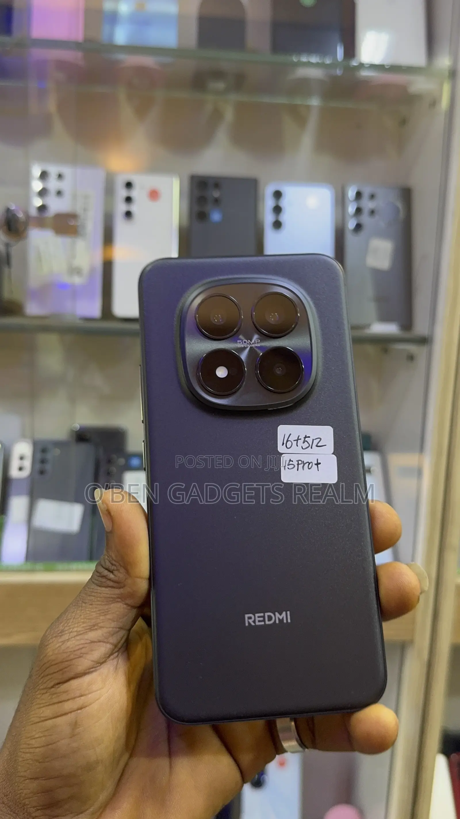Xiaomi Redmi Note 15 Pro+ 512 GB Black