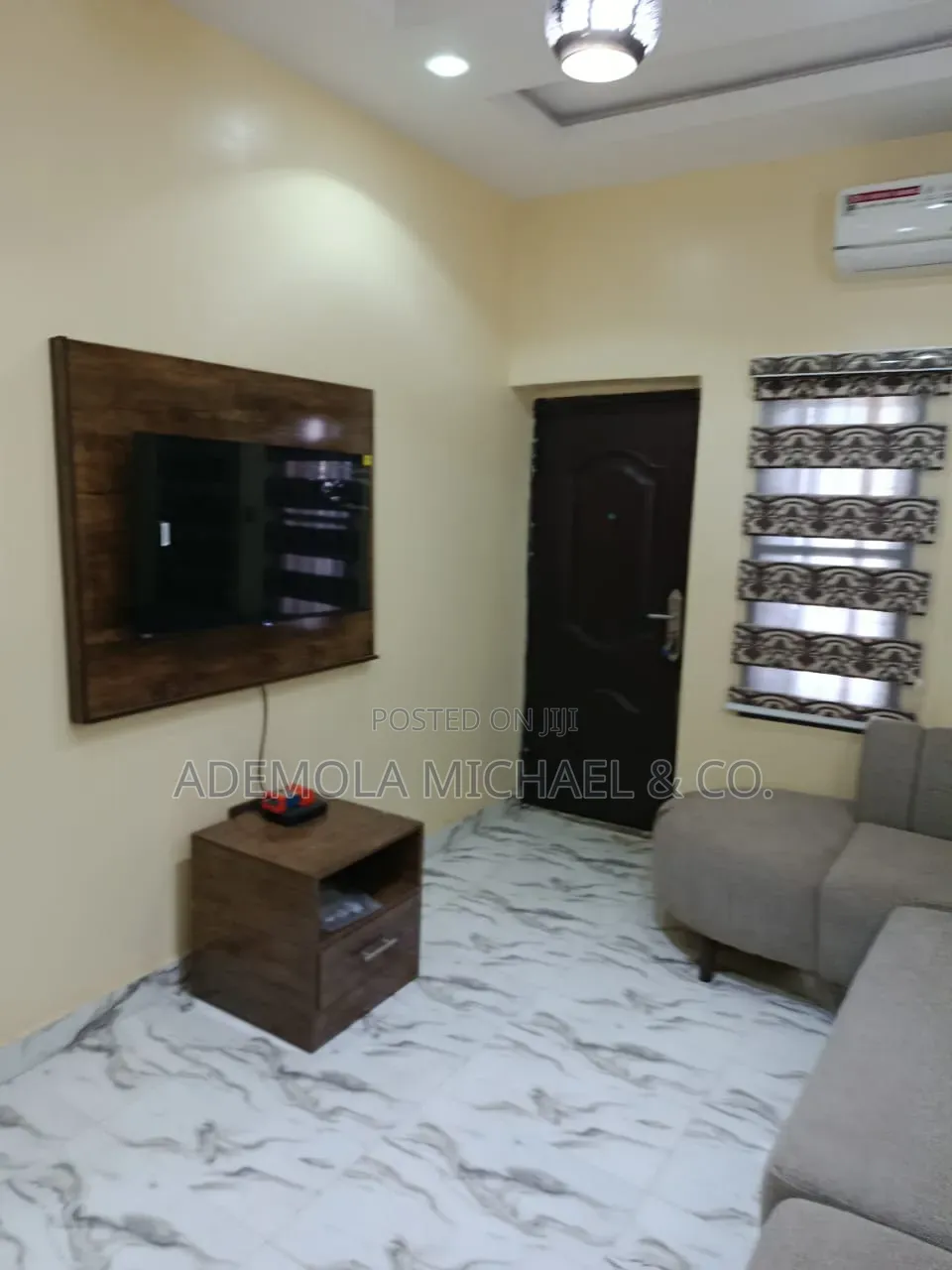 Furnished 3bdrm Block of Flats in By Godab Estate, Life Camp for rent