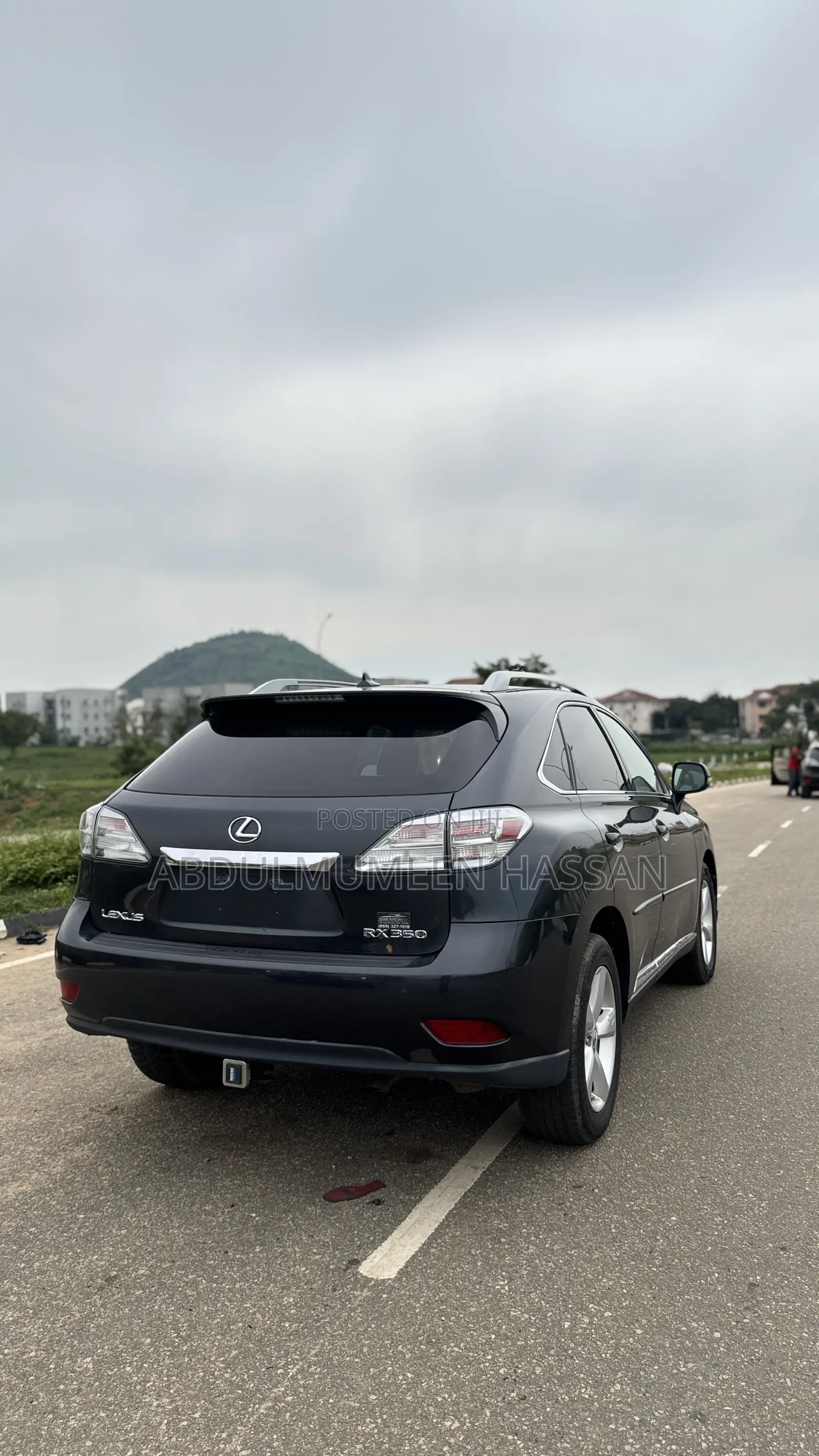 Lexus RX 350 AWD 2012 Blue