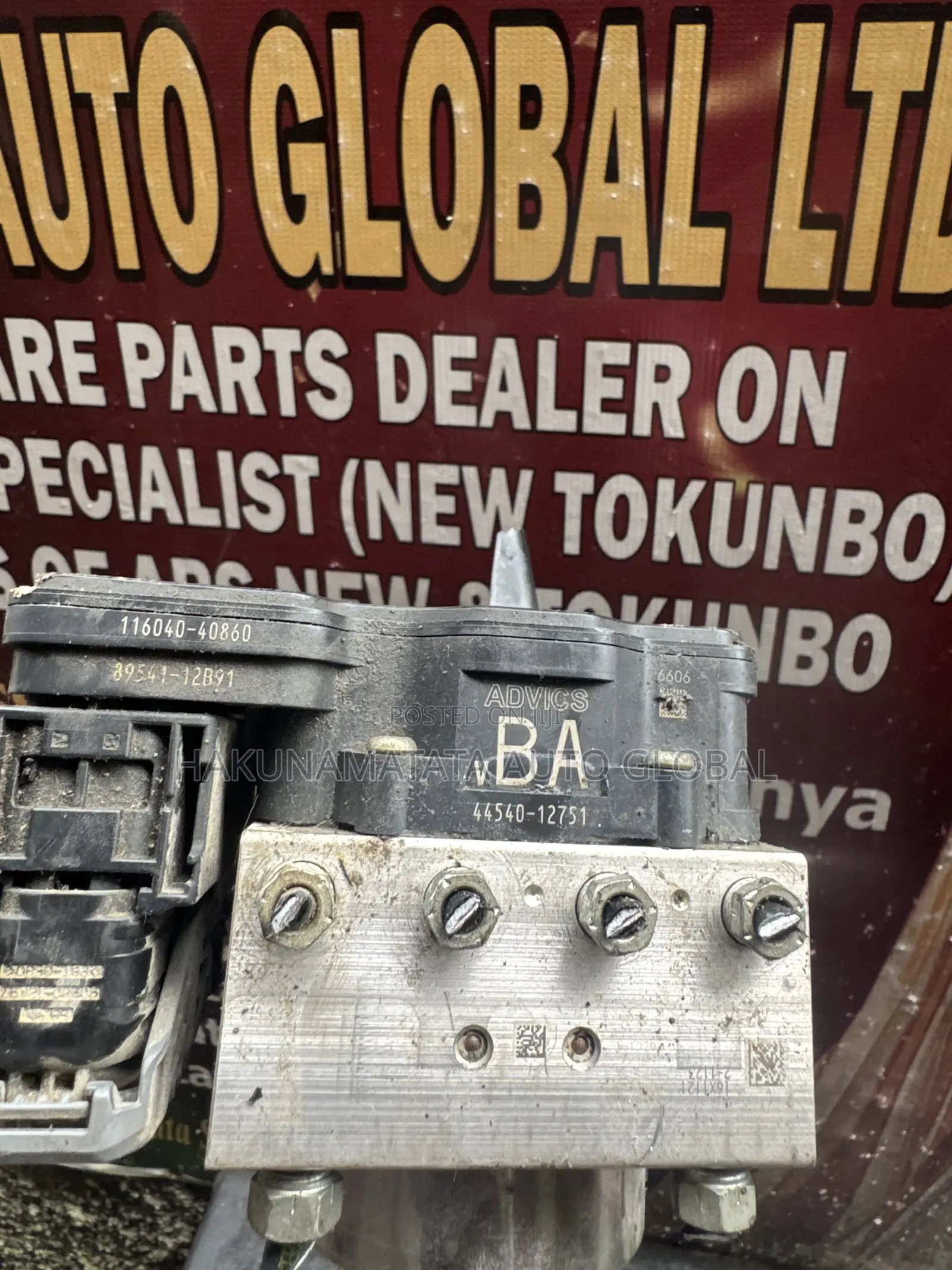 Toyota Corolla 2017–2018 ABS Pump – Clean Tokunbo