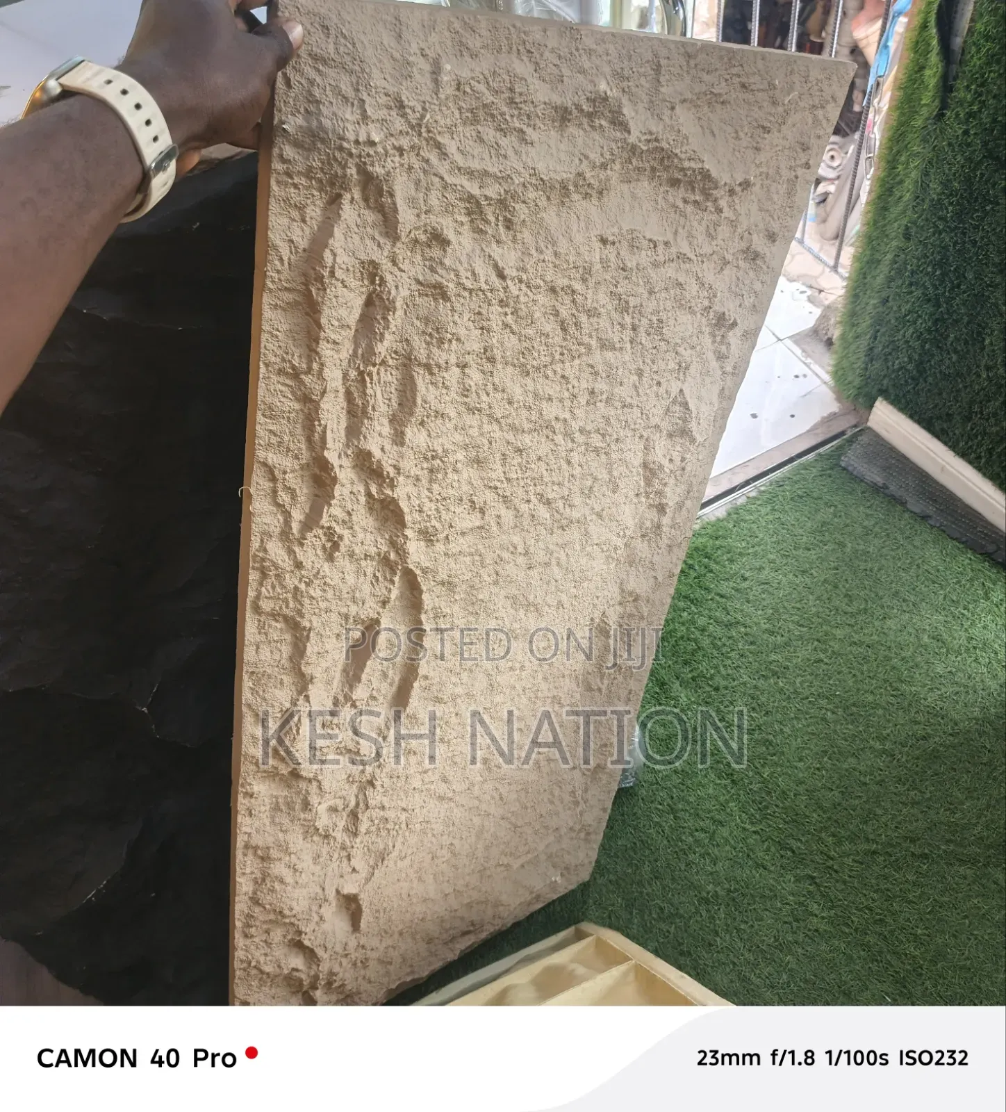 Pu Stone Wall Design