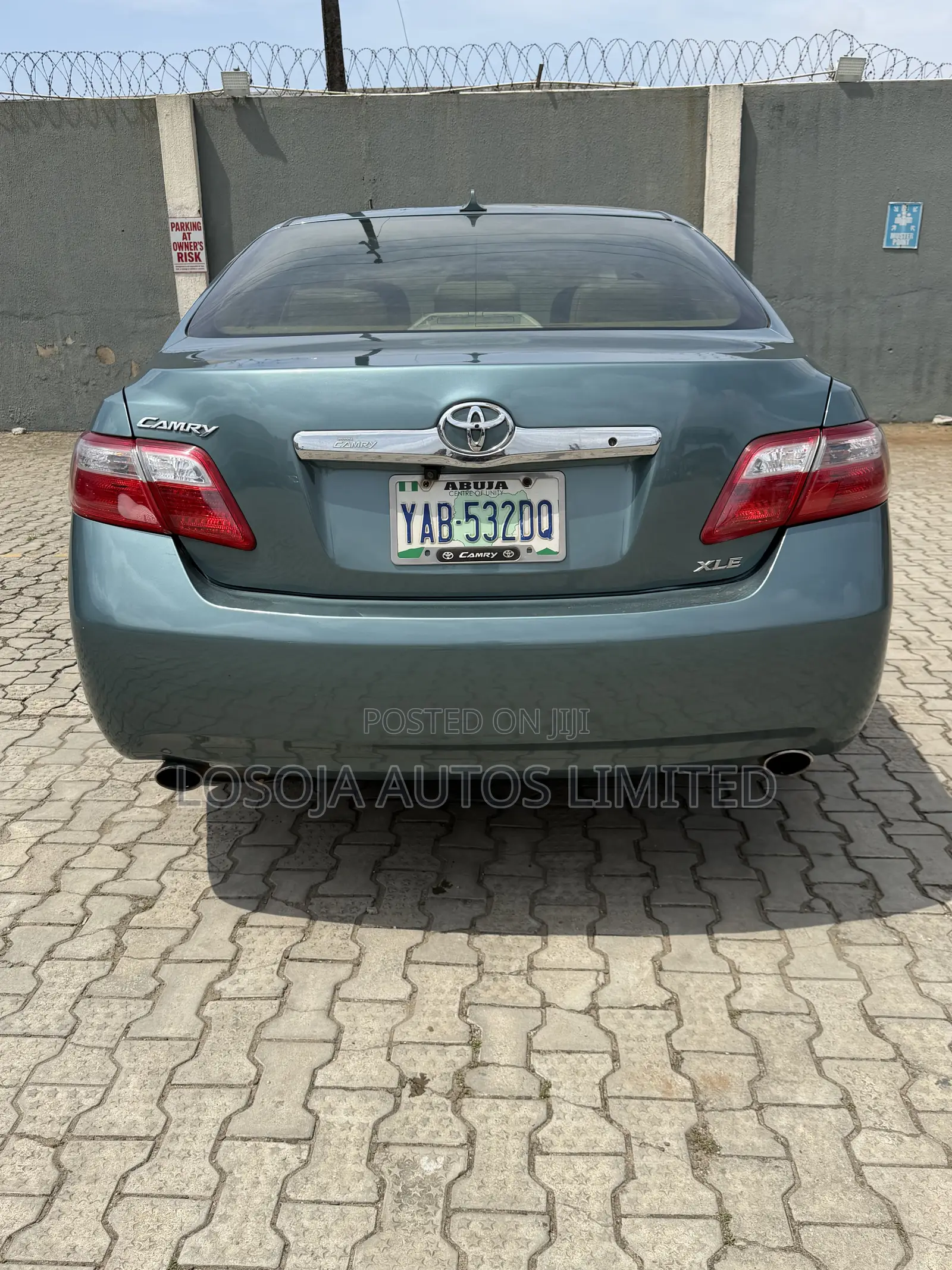 Toyota Camry XLE V6 4dr Sedan (3.5L 6cyl 6AM) 2007 Green