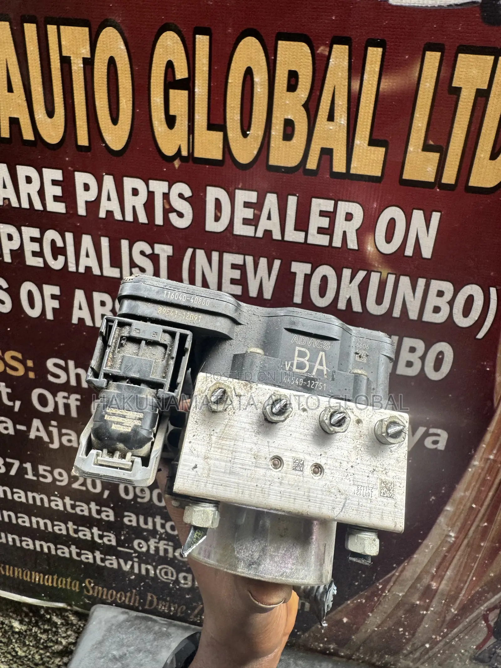 Toyota Corolla 2017–2018 ABS Module Available