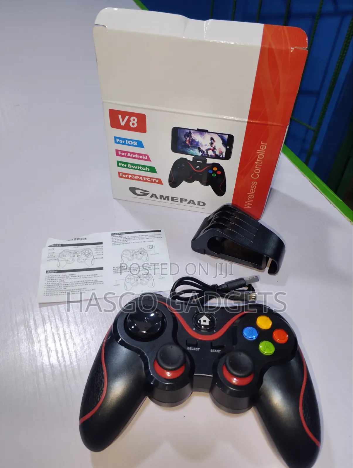 V8 Gamepad
